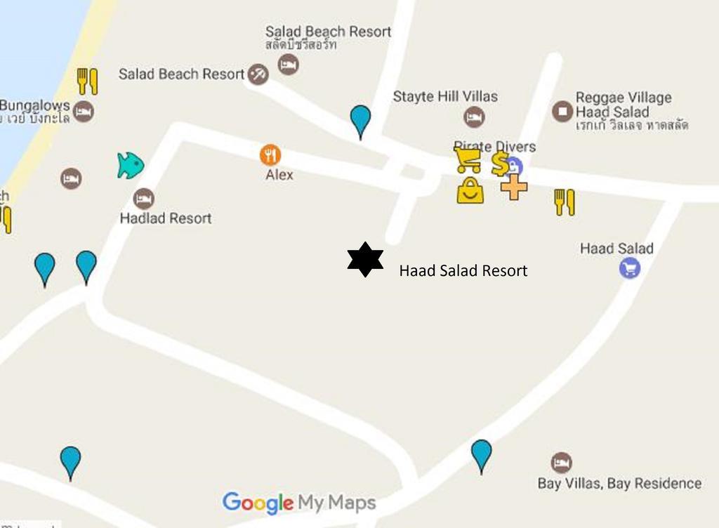 סאלאד ביץ' Haad Salad Resort מראה חיצוני תמונה